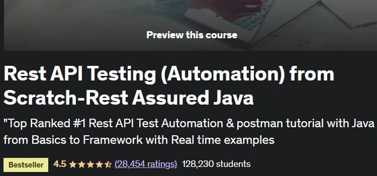 Rest API Training on Udemy