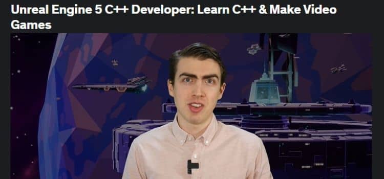 Udemy's course on Unreal Engine development