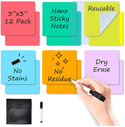 Dry Erase Sticky Notes