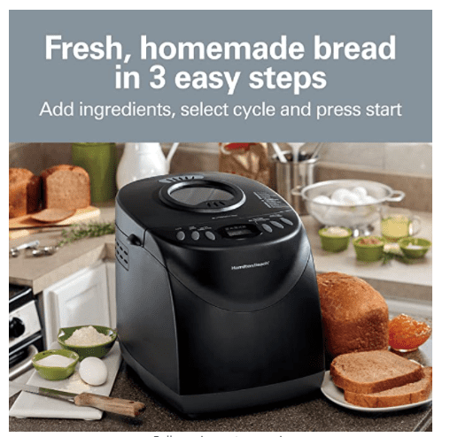 Hamilton Beach Bread Maker Machine