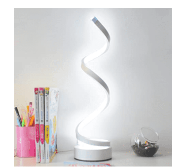LENIVER LED Spiral Table Lamp