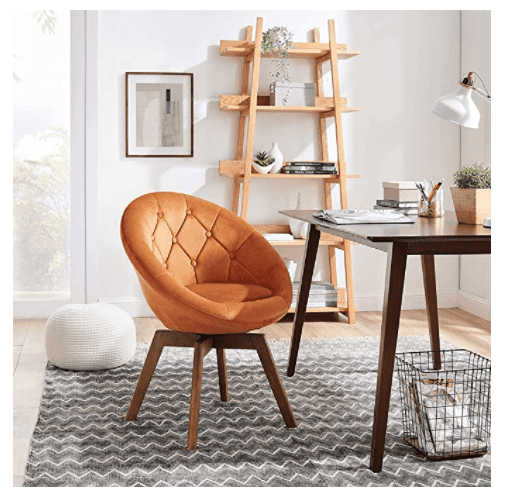 Volans Mid Century Modern Swivel Accent Chair
